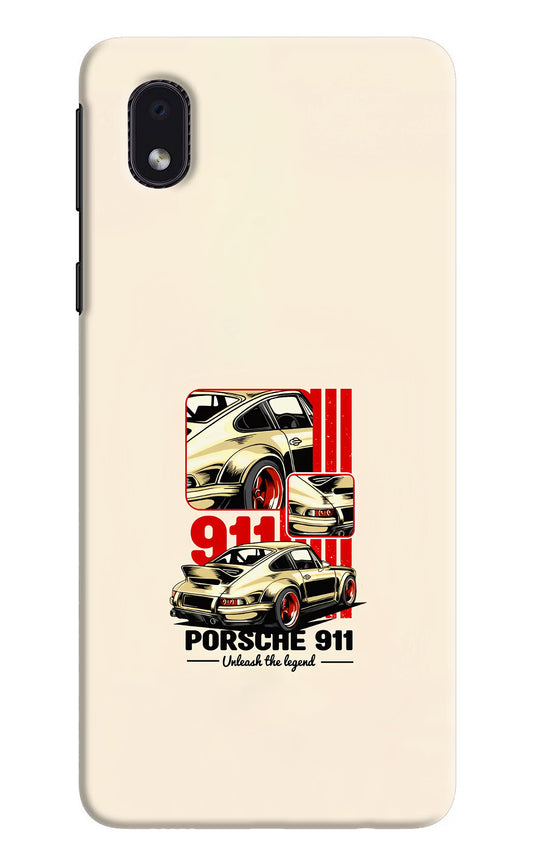 Classic Porsche 911 Samsung M01 Core Hard Case Back Cover by Casekaro