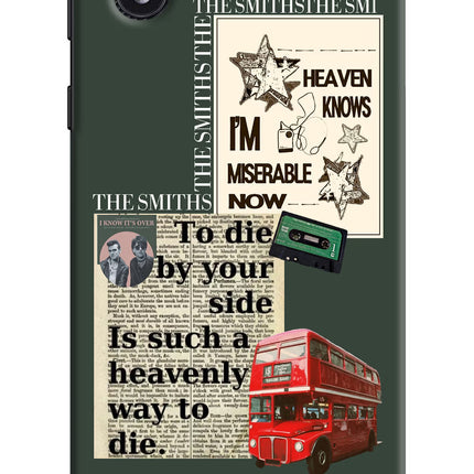 The Smiths Samsung M01 Core Hard Case Back Cover by Casekaro