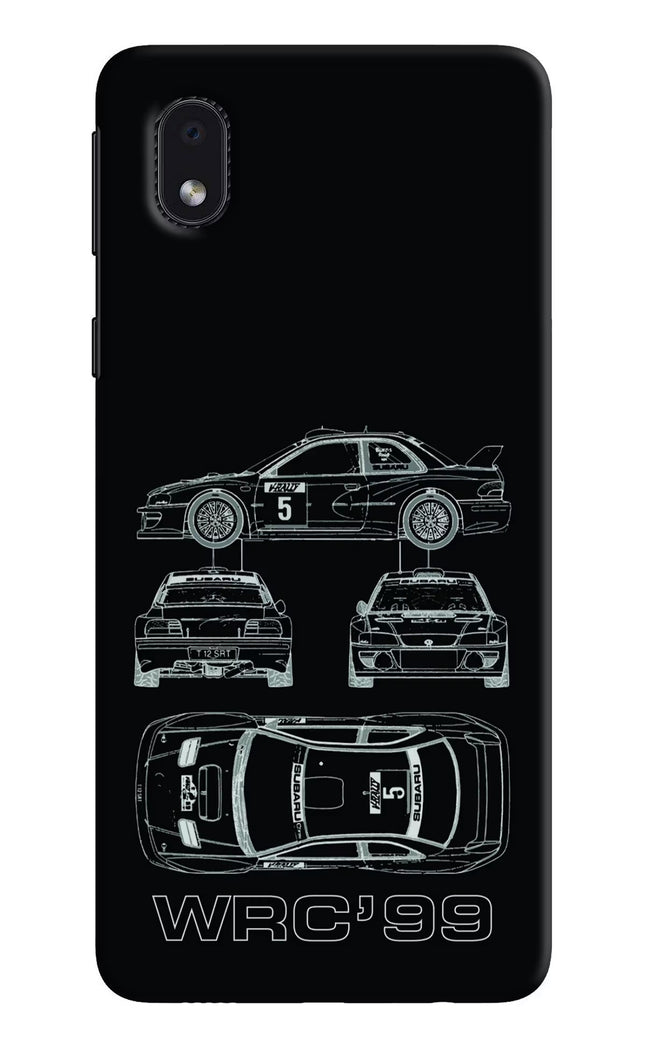 WRC'99 Samsung M01 Core Hard Case Back Cover by Casekaro
