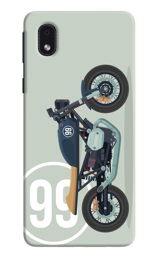 Classic Cafe Racer 99 Samsung M01 Core Hard Case Back Cover by Casekaro