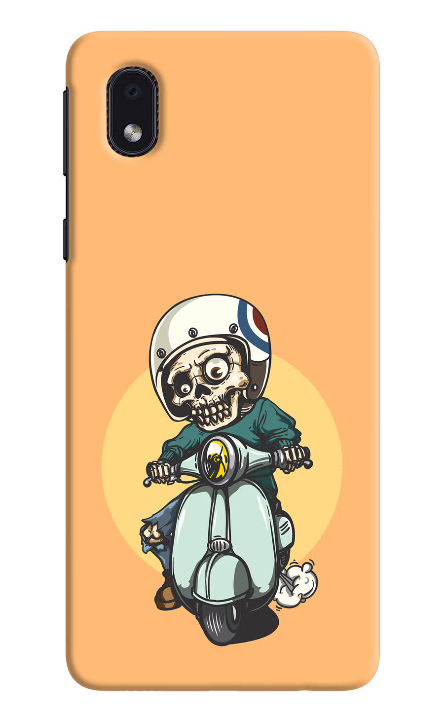 Undead Biker Samsung M01 Core Back Cover, Hard case