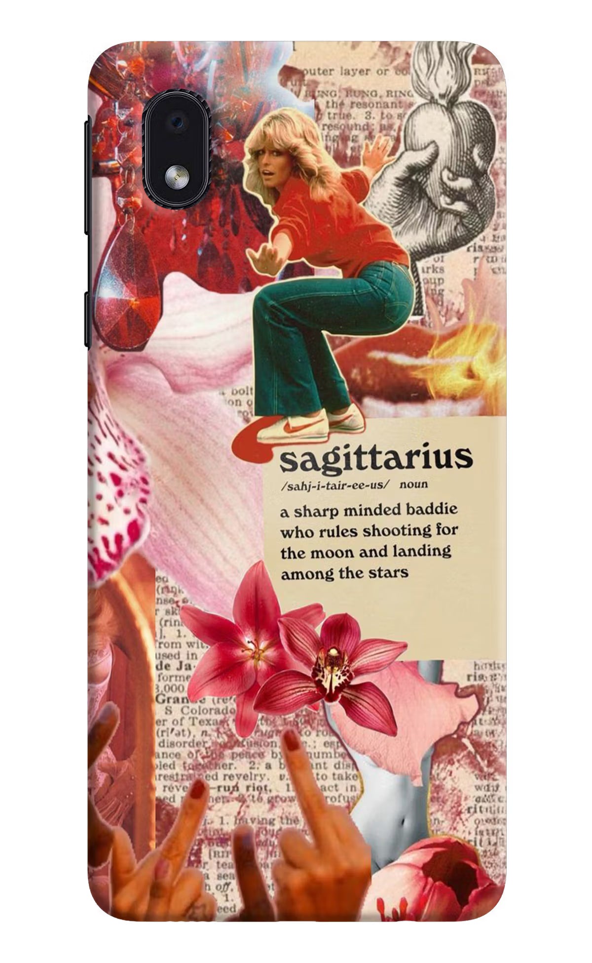 Sagittarius Zodiac Samsung M01 Core Hard Case Back Cover by Casekaro