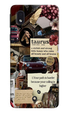 Taurus Zodiac Samsung M01 Core Hard Case Back Cover by Casekaro