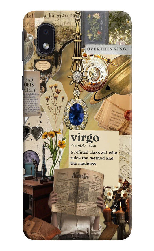 Virgo Zodiac Samsung M01 Core Hard Case Back Cover by Casekaro