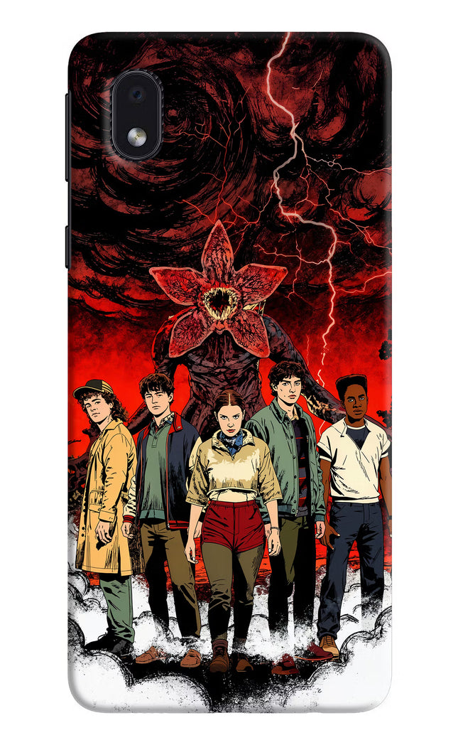 Ordinary Things Characters Samsung M01 Core Hard Case Back Cover by Casekaro