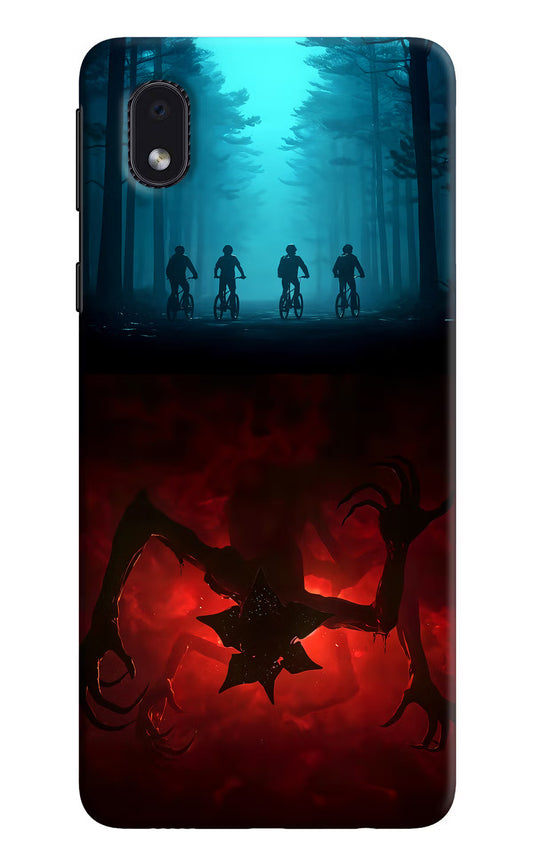Ordinary Things Downside Up Samsung M01 Core Hard Case Back Cover by Casekaro