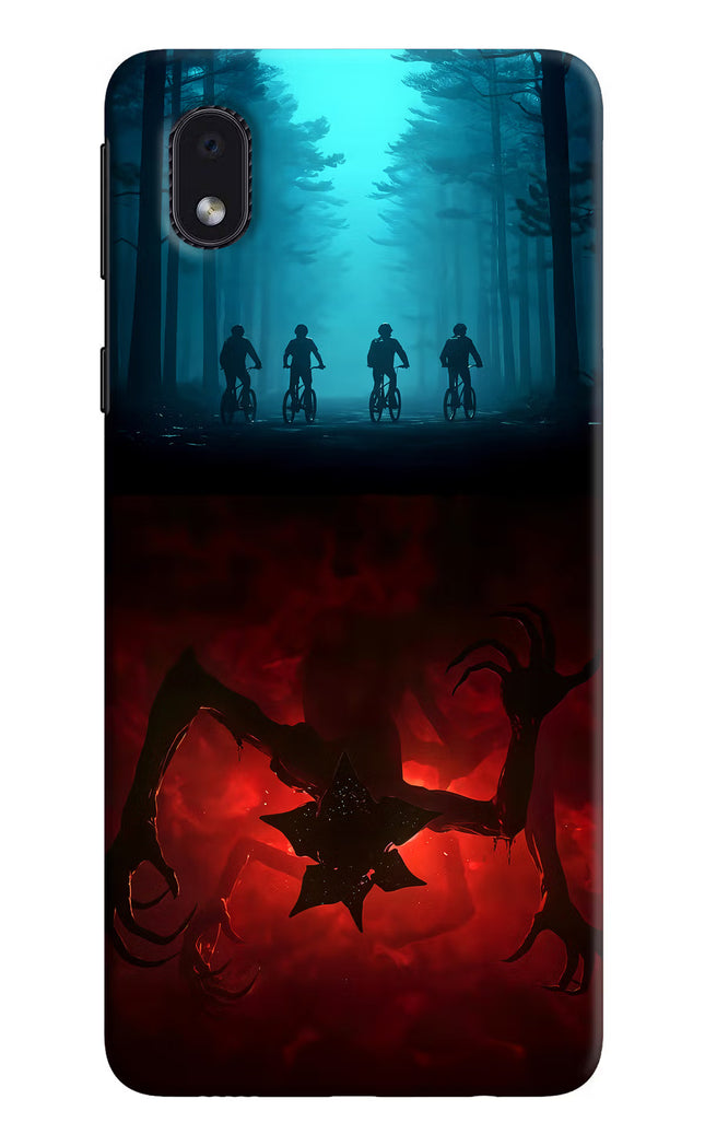 Ordinary Things Downside Up Samsung M01 Core Hard Case Back Cover by Casekaro