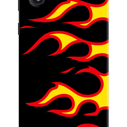 Side Sweep Flames Samsung M01 Core Hard Case Back Cover by Casekaro