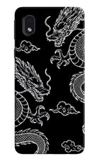 Twin Dragons Samsung M01 Core Hard Case Back Cover by Casekaro