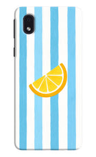 Summer Lemon Samsung M01 Core Hard Case Back Cover by Casekaro