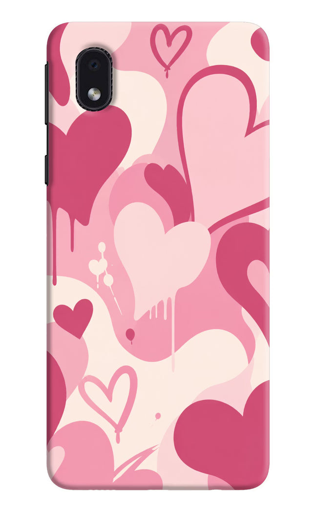 Hearty case Samsung M01 Core Hard Case Back Cover by Casekaro