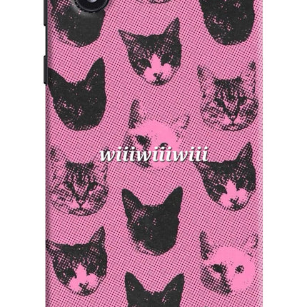 Pink Cats Samsung M01 Core Hard Case Back Cover by Casekaro