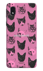 Pink Cats Samsung M01 Core Hard Case Back Cover by Casekaro