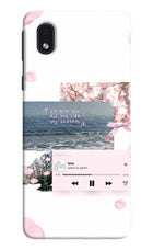 Wave to earth Samsung M01 Core Hard Case Back Cover by Casekaro