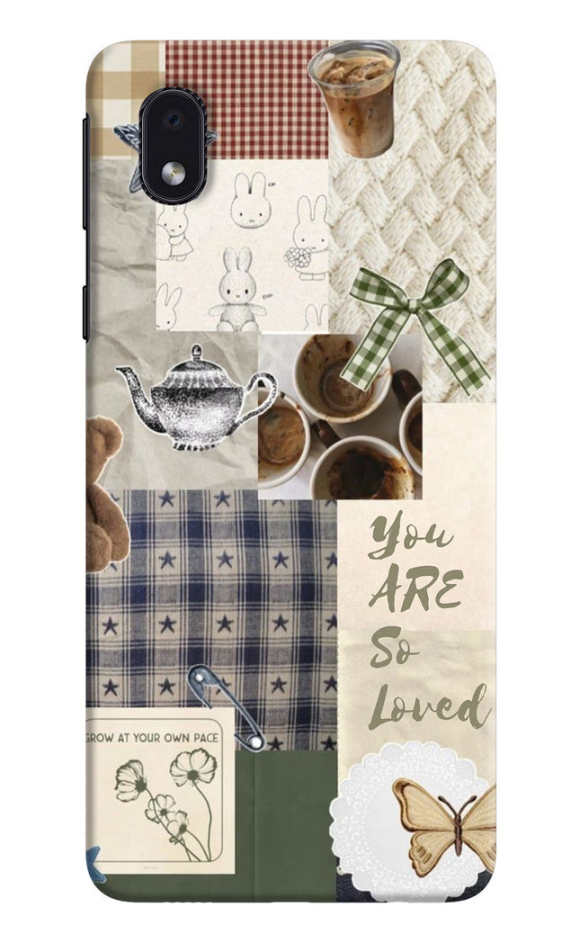 Cookie Samsung M01 Core Hard Case Back Cover by Casekaro