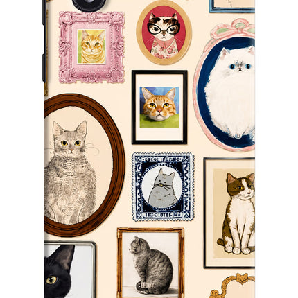 Mirror Cats Samsung M01 Core Hard Case Back Cover by Casekaro
