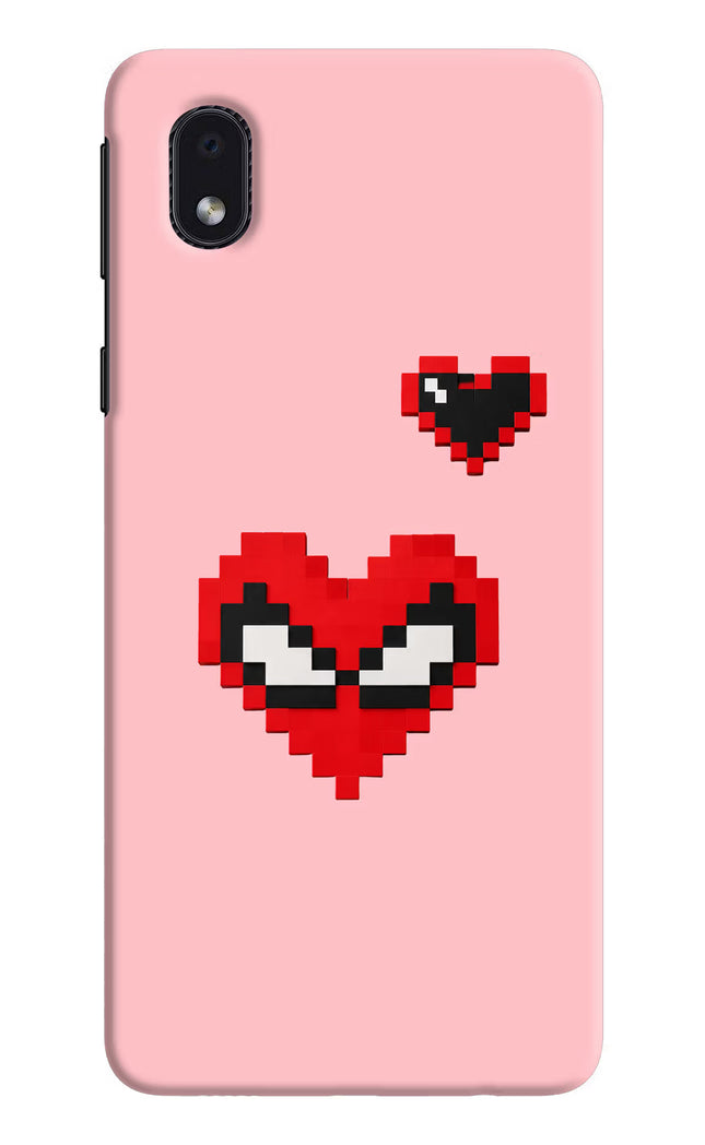 Gwen Heart Samsung M01 Core Hard Case Back Cover by Casekaro