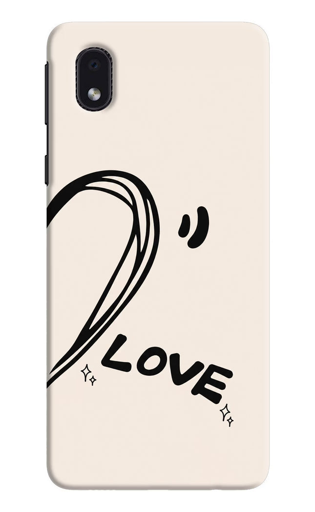 Soul Line Samsung M01 Core Hard Case Back Cover by Casekaro