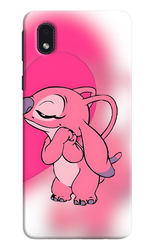 Angel Hug Samsung M01 Core Hard Case Back Cover by Casekaro