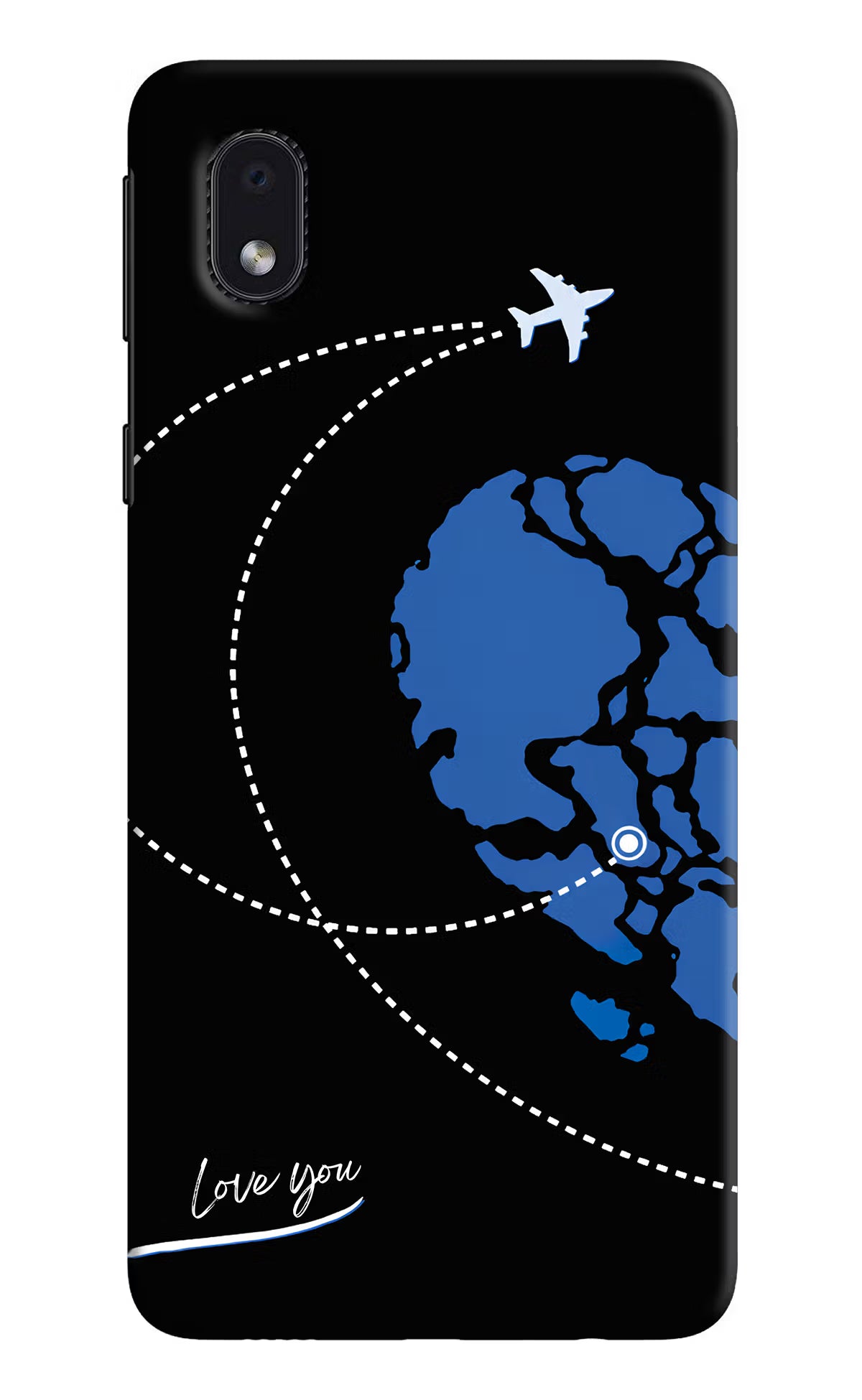 Love Orbit Samsung M01 Core Back Cover