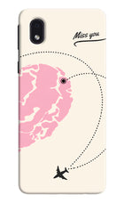 Miss Orbit Samsung M01 Core Hard Case Back Cover by Casekaro
