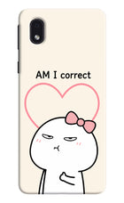 Always Right Samsung M01 Core Hard Case Back Cover by Casekaro