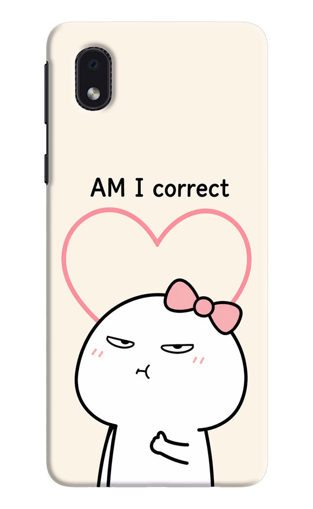 Always Right Samsung M01 Core Hard Case Back Cover by Casekaro