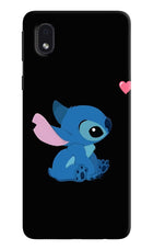 Stitch Crush Samsung M01 Core Hard Case Back Cover by Casekaro