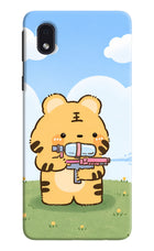 Tiger Treat Samsung M01 Core Hard Case Back Cover by Casekaro