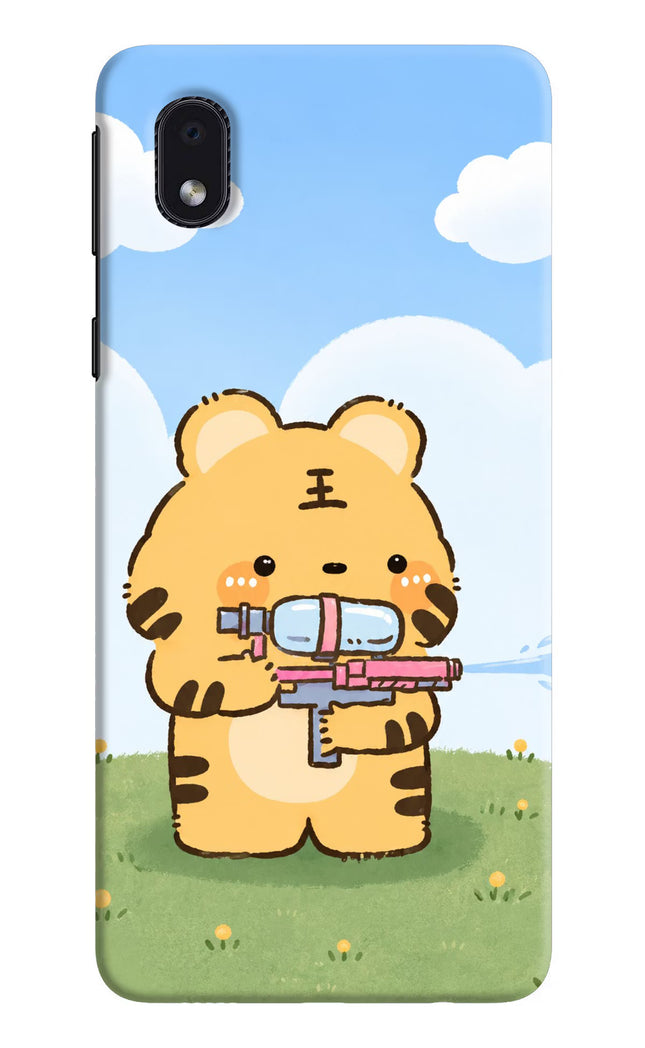 Tiger Treat Samsung M01 Core Hard Case Back Cover by Casekaro