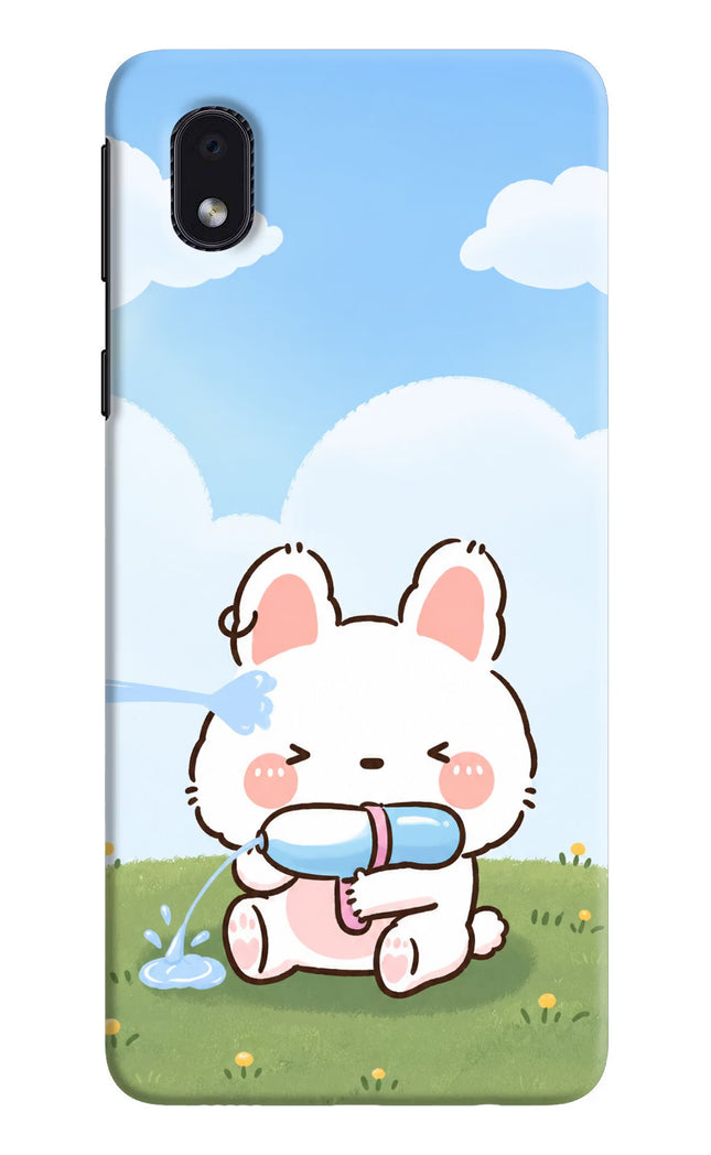 Bunny Treat Samsung M01 Core Hard Case Back Cover by Casekaro