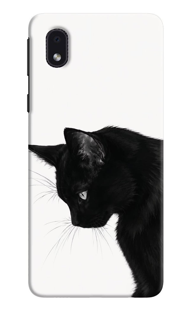 Shadow Gaze Samsung M01 Core Hard Case Back Cover by Casekaro