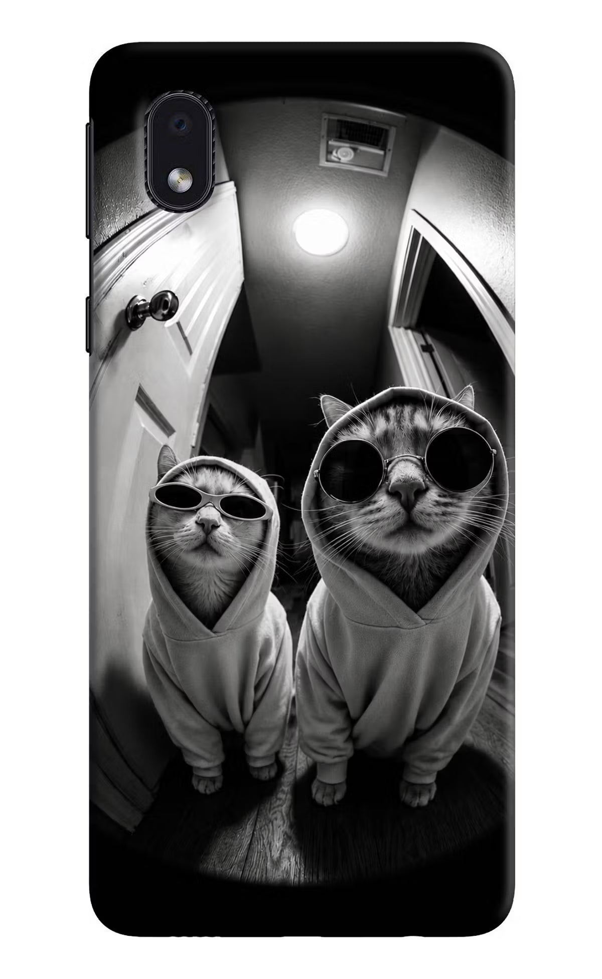 Hood Cats Samsung M01 Core Back Cover