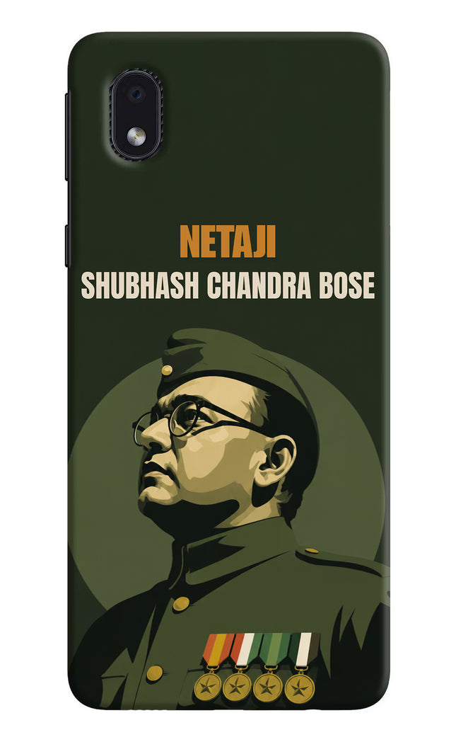 Netaji Legacy Samsung M01 Core Hard Case Back Cover by Casekaro