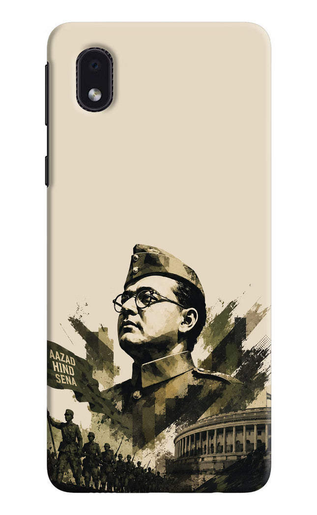 Netaji Rising Samsung M01 Core Hard Case Back Cover by Casekaro