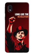 Bhagat Singh Revolution Samsung M01 Core Hard Case Back Cover by Casekaro