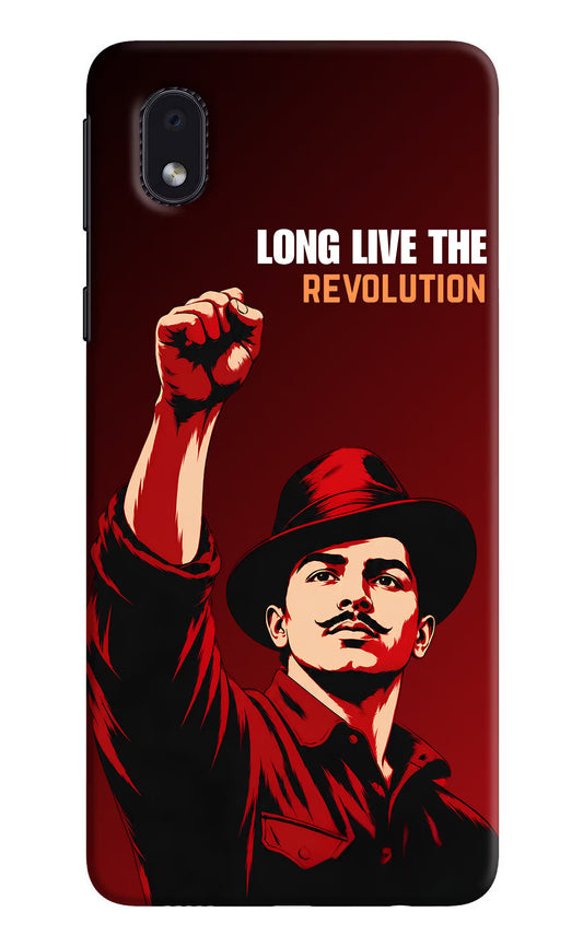 Bhagat Singh Revolution Samsung M01 Core Back Cover