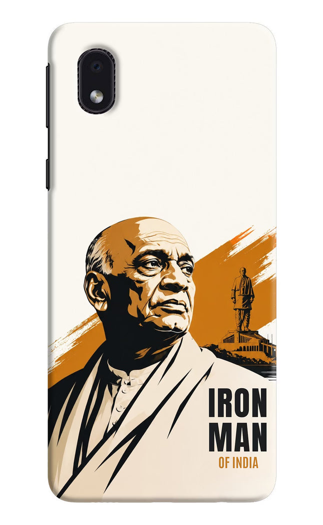 Sardar Patel Iron Will Samsung M01 Core Hard Case Back Cover by Casekaro