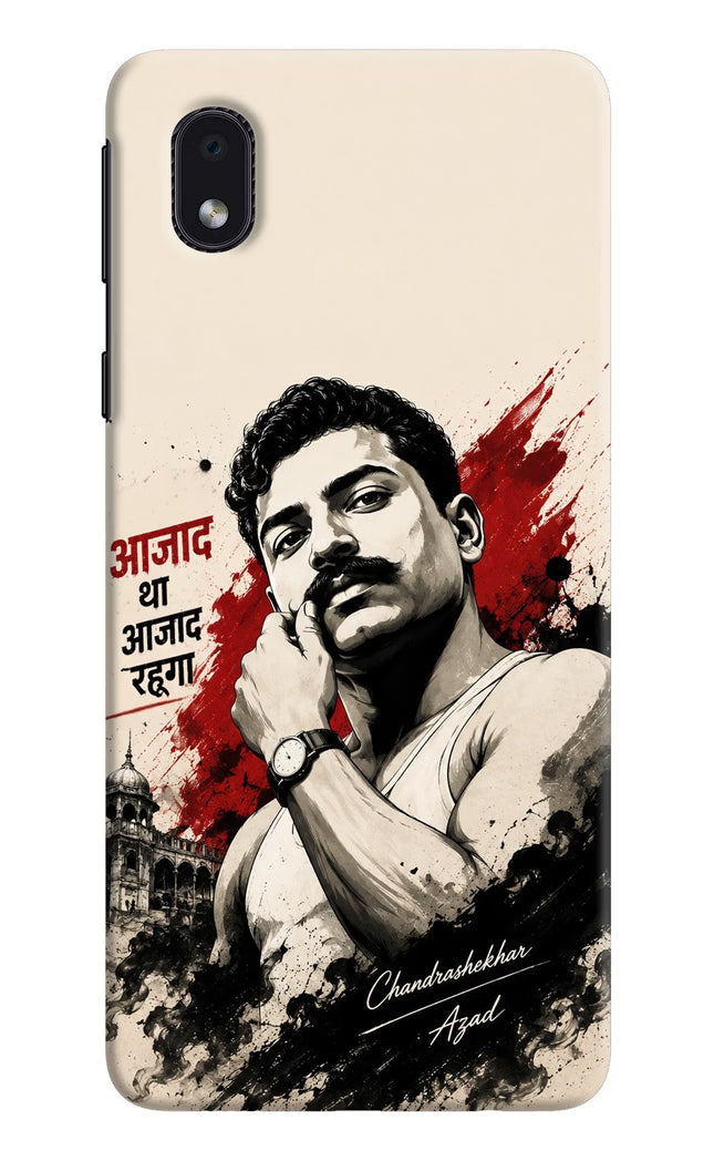 Chandrashekhar Azad Fearless Samsung M01 Core Hard Case Back Cover by Casekaro