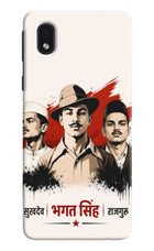 Bhagat Singh Trio Samsung M01 Core Hard Case Back Cover by Casekaro