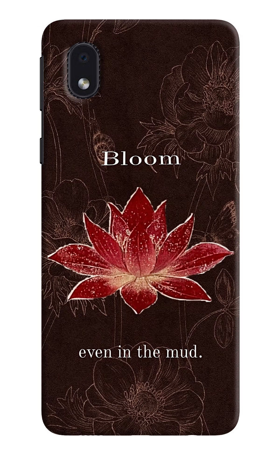 Bloom Samsung M01 Core Back Cover, Hard case