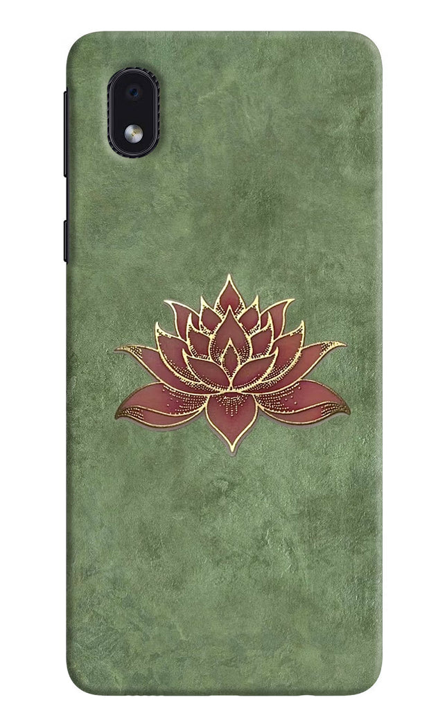 Lotus Grace Samsung M01 Core Hard Case Back Cover by Casekaro