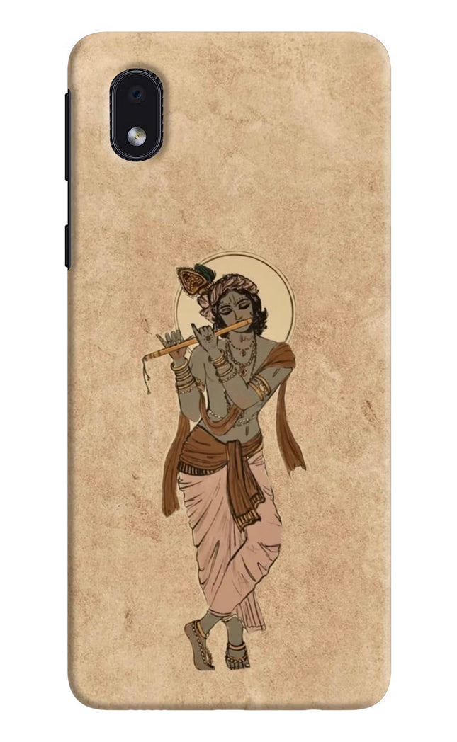 Krishna Samsung M01 Core Hard Case Back Cover by Casekaro