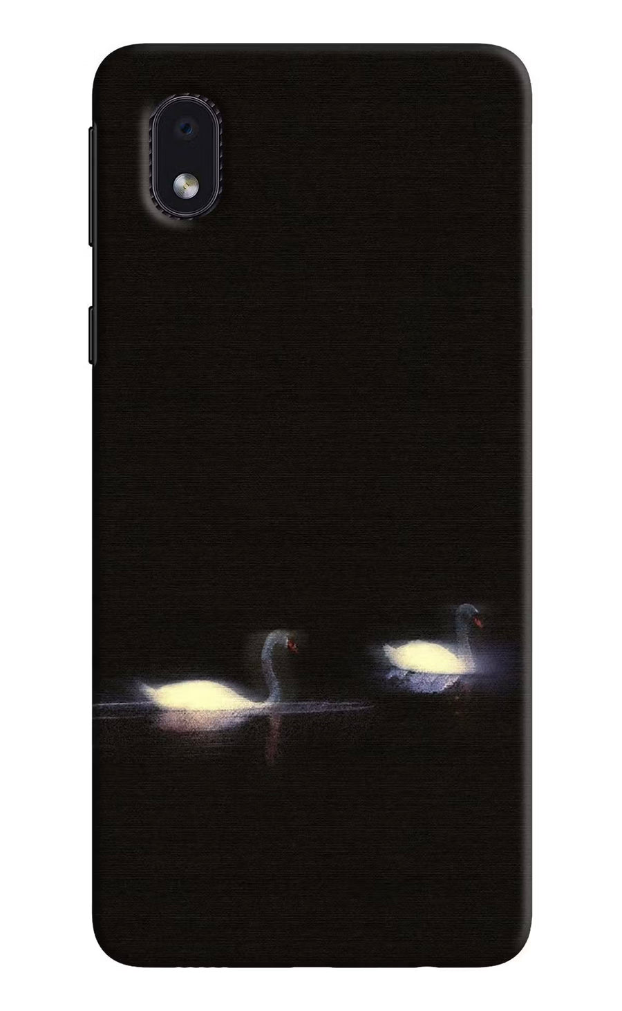 Silent Swans Samsung M01 Core Back Cover, Hard case