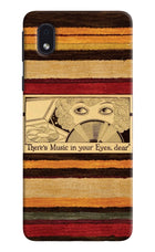 Vinyl Stripes Samsung M01 Core Hard Case Back Cover by Casekaro
