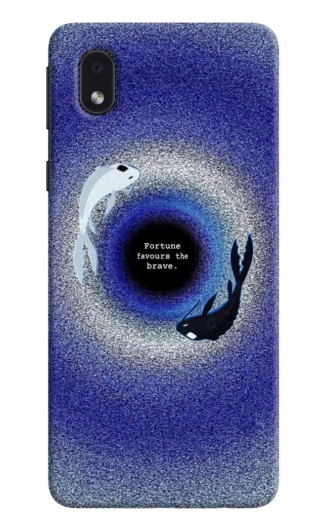 Dark Koi Samsung M01 Core Hard Case Back Cover by Casekaro
