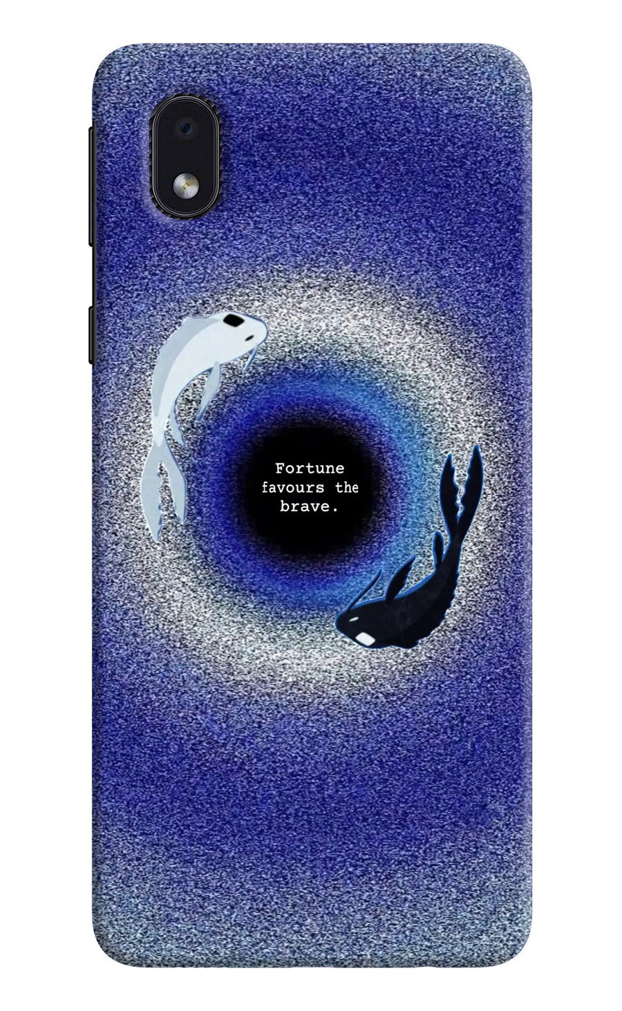 Dark Koi Samsung M01 Core Back Cover, Hard case