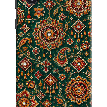 Green Pataka Samsung M01 Core Back Cover