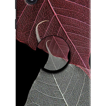 Leaf Pattern Samsung M01 Core Pop Case by Casekaro