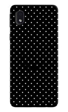 White Dots Samsung M01 Core Pop Case by Casekaro